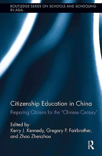 Citizenship Education in China cover
