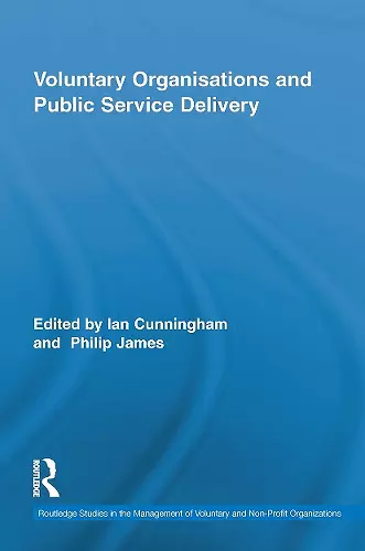 Voluntary Organizations and Public Service Delivery cover