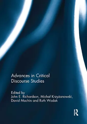 Advances in Critical Discourse Studies cover