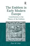 The Emblem in Early Modern Europe cover