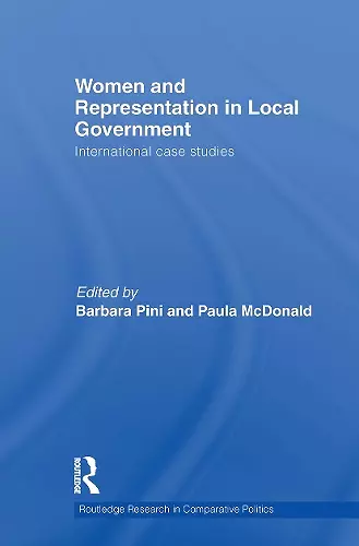 Women and Representation in Local Government cover