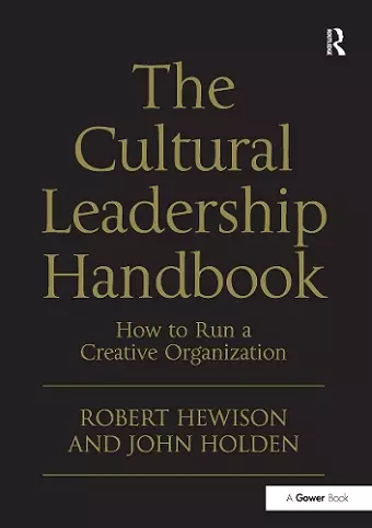 The Cultural Leadership Handbook cover