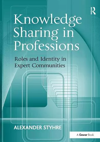 Knowledge Sharing in Professions cover