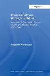 Thomas Salmon: Writings on Music cover
