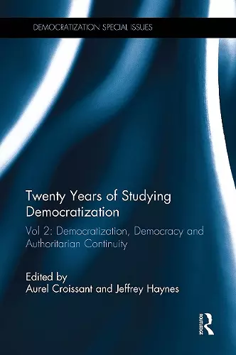 Twenty Years of Studying Democratization cover