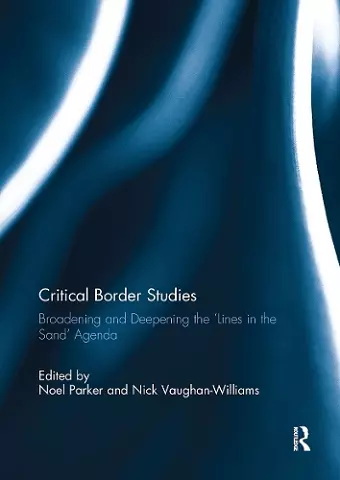 Critical Border Studies cover