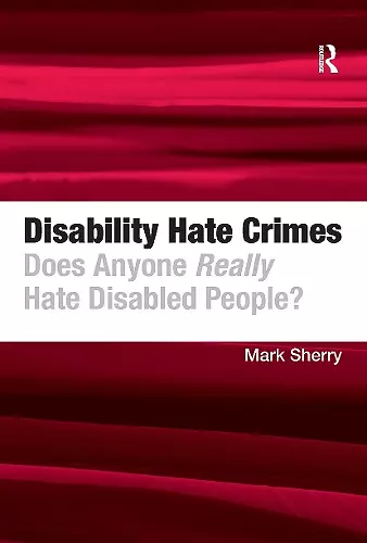 Disability Hate Crimes cover