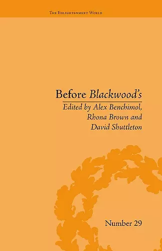 Before Blackwood's cover