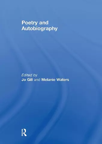 Poetry and Autobiography cover