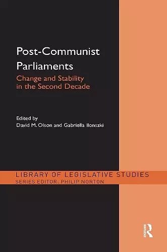 Post-Communist Parliaments cover