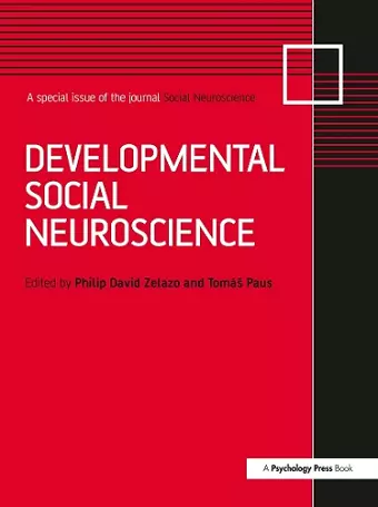 Developmental Social Neuroscience cover