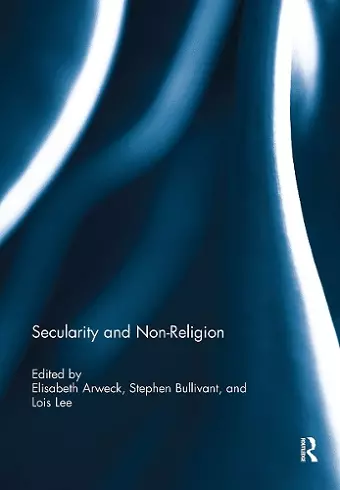 Secularity and Non-Religion cover