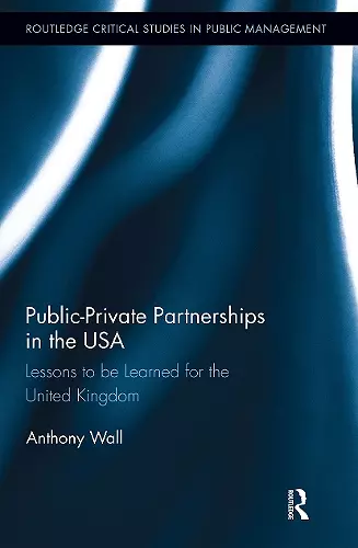 Public-Private Partnerships in the USA cover