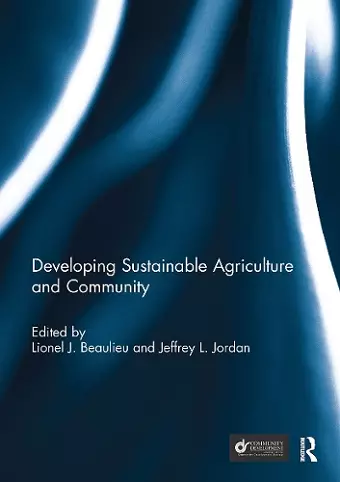 Developing Sustainable Agriculture and Community cover