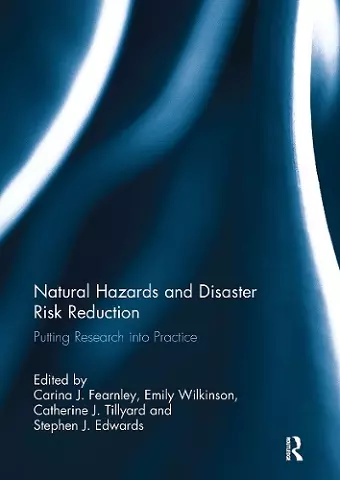 Natural Hazards and Disaster Risk Reduction cover