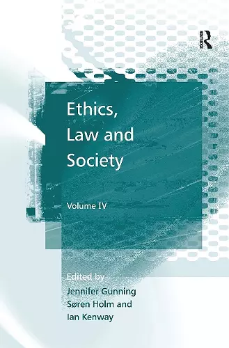 Ethics, Law and Society cover