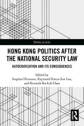 Hong Kong Politics after the National Security Law cover