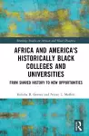 Africa and America's Historically Black Colleges and Universities cover