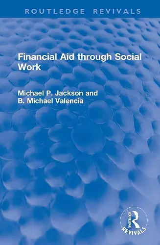 Financial Aid through Social Work cover