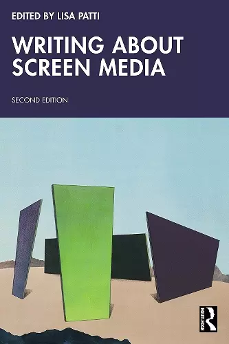 Writing About Screen Media cover