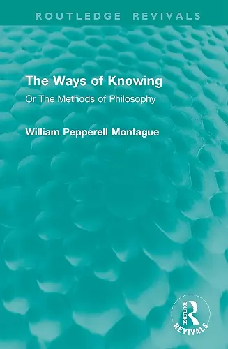 The Ways of Knowing cover