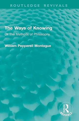The Ways of Knowing cover