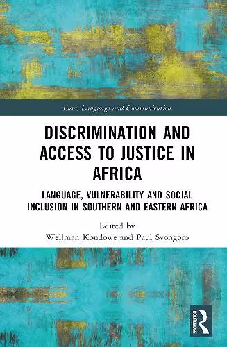 Discrimination and Access to Justice in Africa cover