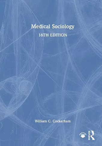 Medical Sociology cover