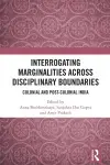 Interrogating Marginalities across Disciplinary Boundaries cover