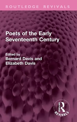 Poets of the Early Seventeenth Century cover