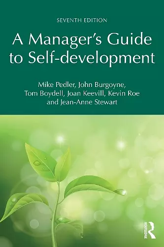 A Manager's Guide to Self-development cover