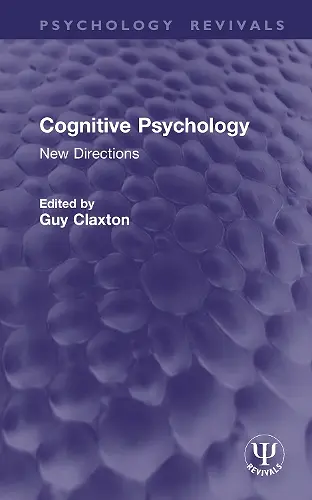 Cognitive Psychology cover