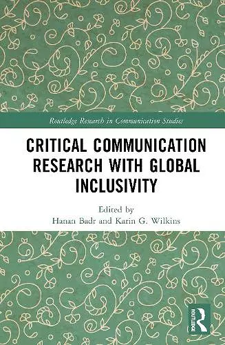 Critical Communication Research with Global Inclusivity cover