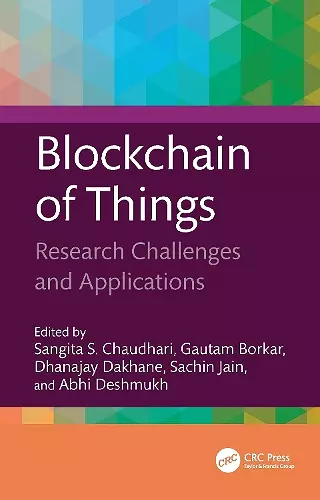 Blockchain of Things cover