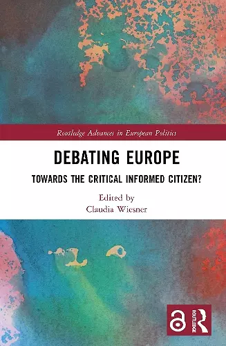 Debating Europe cover