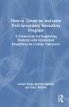 How to Create an Inclusive Post-Secondary Education Program cover