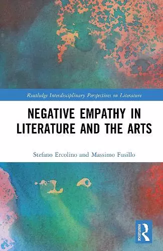 Negative Empathy in Literature and the Arts cover