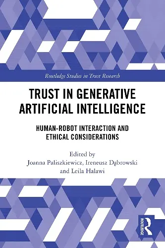 Trust in Generative Artificial Intelligence cover