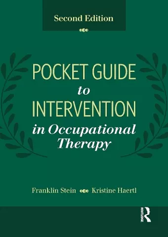 Pocket Guide to Intervention in Occupational Therapy cover
