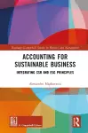 Accounting for Sustainable Business cover