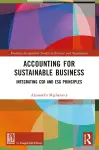 Accounting for Sustainable Business cover
