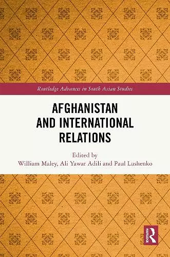 Afghanistan and International Relations cover