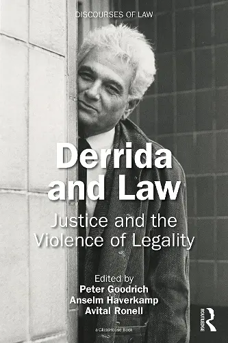 Derrida and Law cover