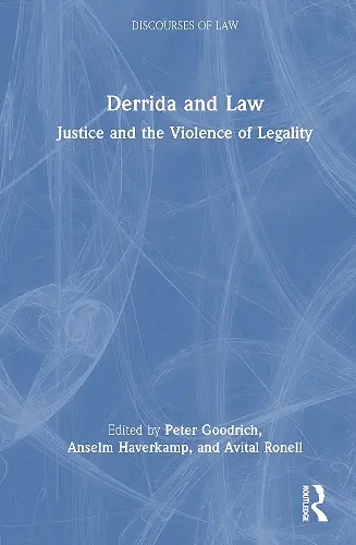 Derrida and Law cover