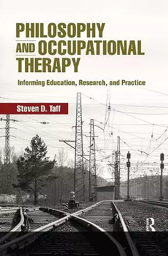 Philosophy and Occupational Therapy cover