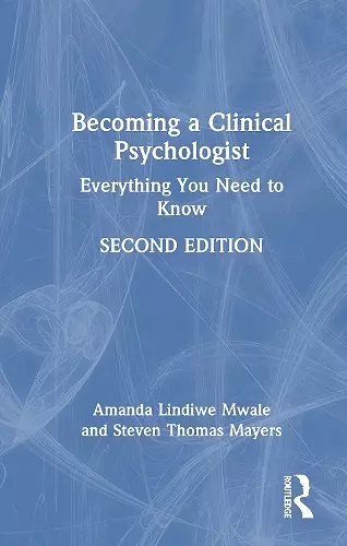 Becoming a Clinical Psychologist cover