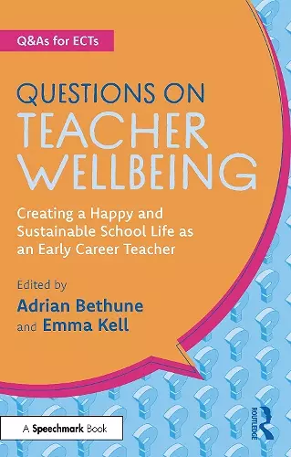 Questions on Teacher Wellbeing cover