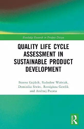 Quality Life Cycle Assessment in Sustainable Product Development cover