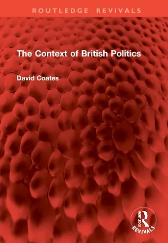 The Context of British Politics cover