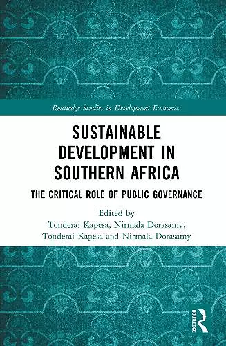 Sustainable Development in Southern Africa cover